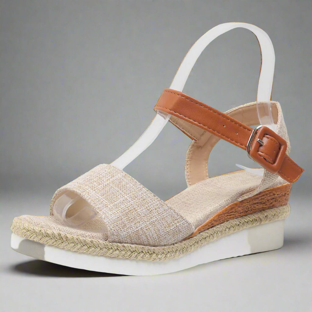 Almuth | Comfortable Wedge Sandals for Women – Elegant Summer Look