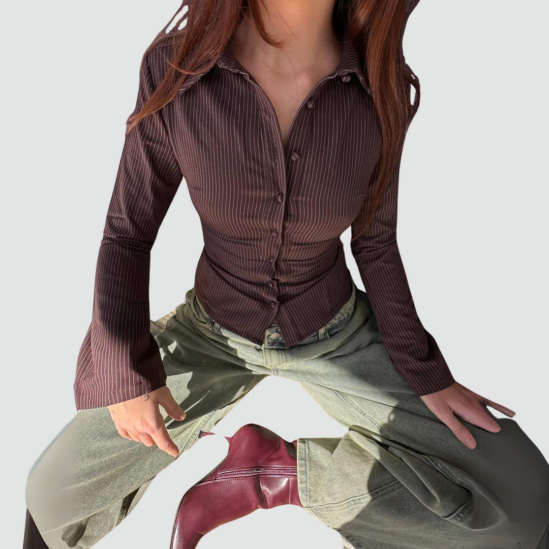 Eva - The Elegant Retro Blouse