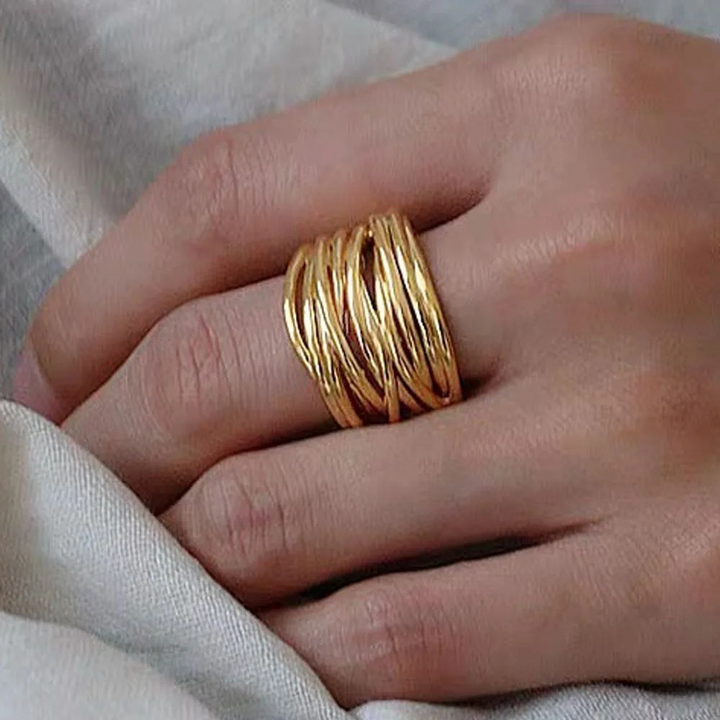 The Calla Adjustable Sterling Finger Ring