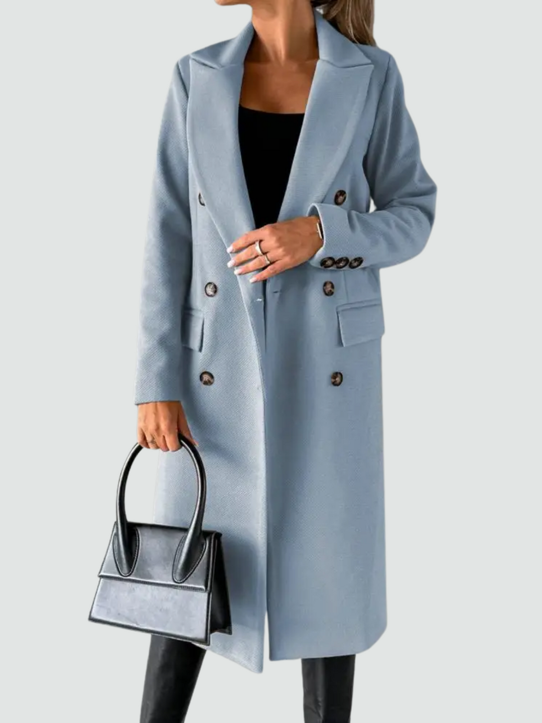 Yasmin - Chic Long Coat