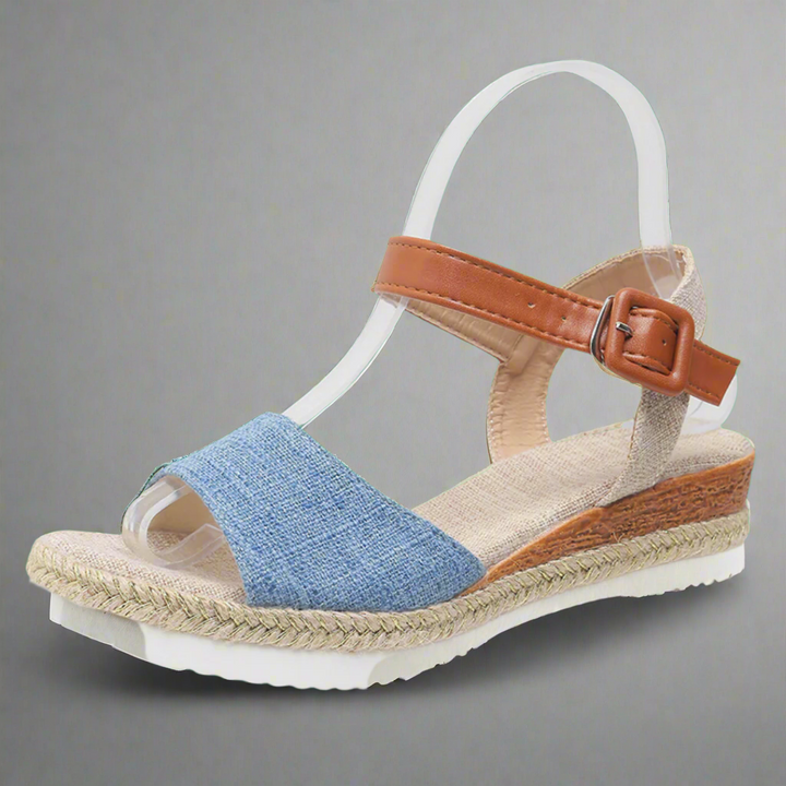 Almuth | Comfortable Wedge Sandals for Women – Elegant Summer Look