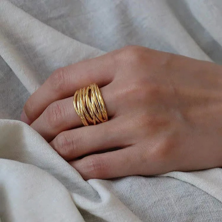 The Calla Adjustable Sterling Finger Ring