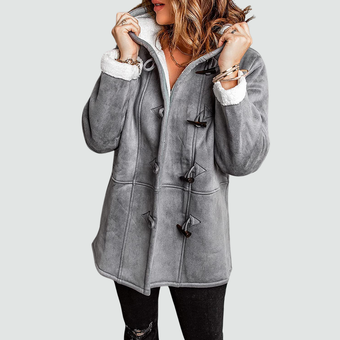 Emmy - Elegant Fur-Lined Coat
