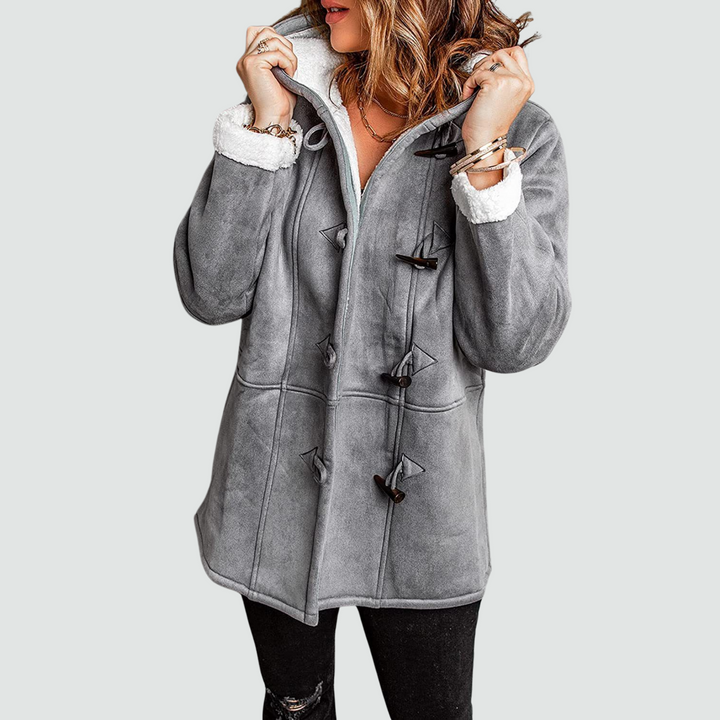 Emmy - Elegant Fur-Lined Coat