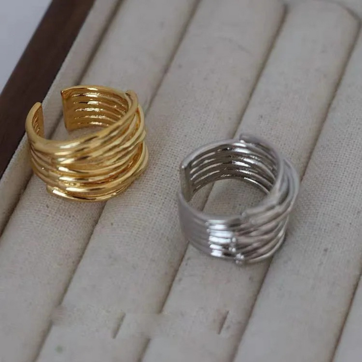 The Calla Adjustable Sterling Finger Ring
