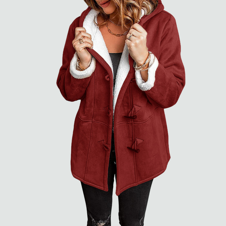 Emmy - Elegant Fur-Lined Coat