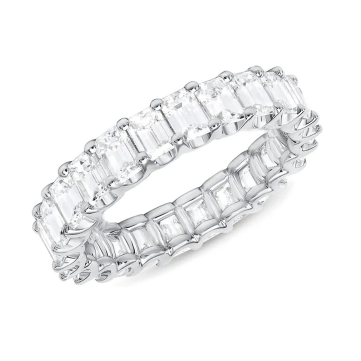 The Harlow Emerald Band Ring