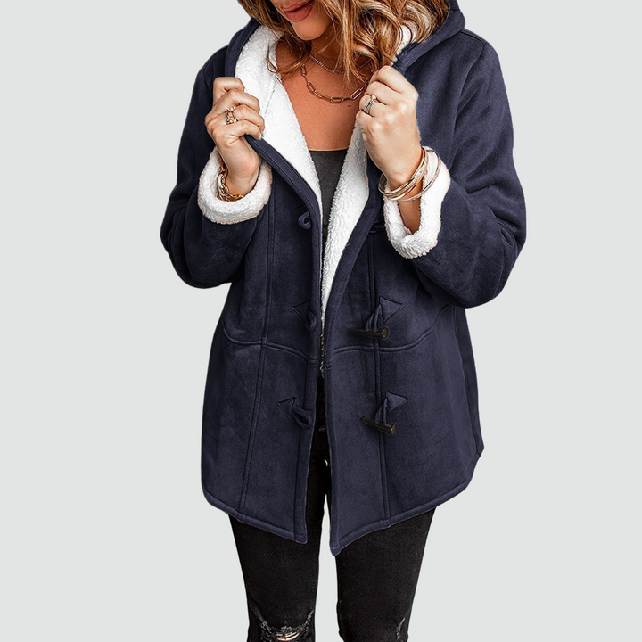 Emmy - Elegant Fur-Lined Coat