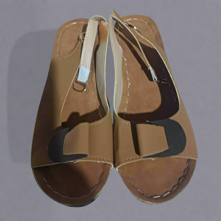 Clara | Retro Wedge Sandals for Women – Comfort and Style