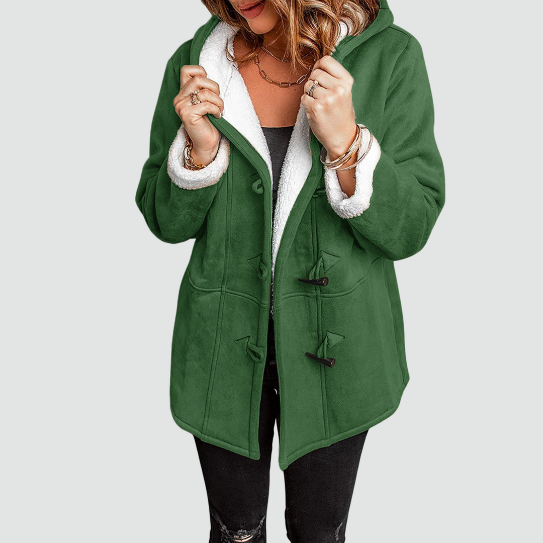 Emmy - Elegant Fur-Lined Coat