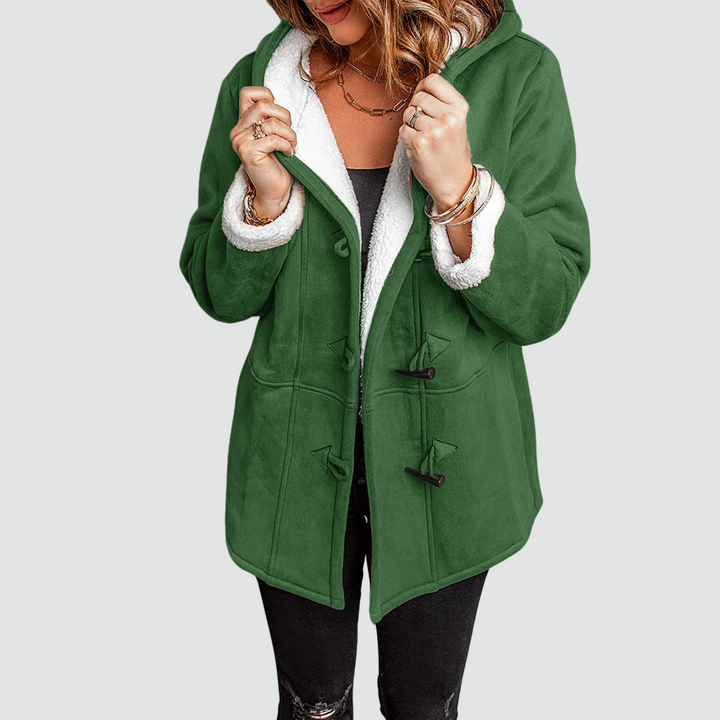 Emmy - Elegant Fur-Lined Coat