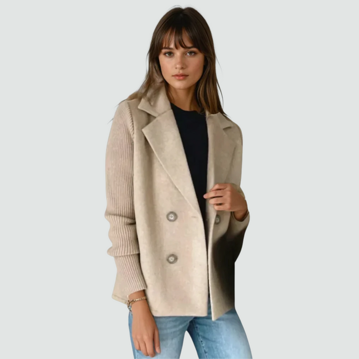 Helen - Knitted Blazer Coat