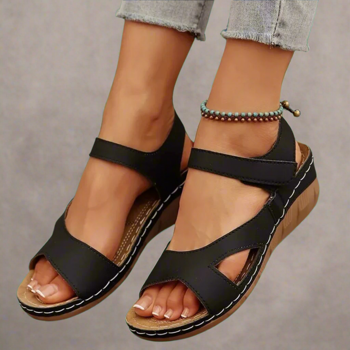 Ilona | Handmade Wedge Sandals from Premium Material