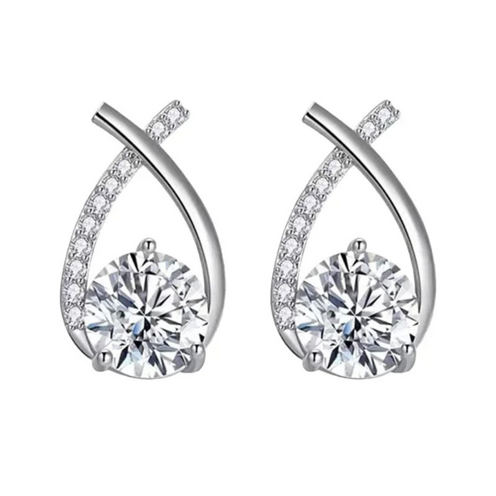 The Magnolia Fashion Cross Stud Earrings