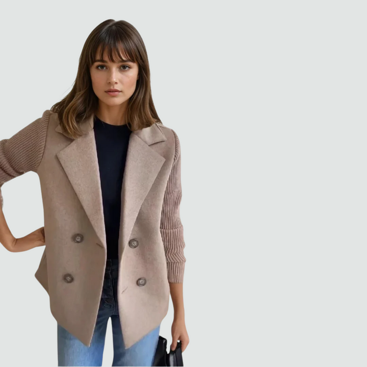Helen - Knitted Blazer Coat