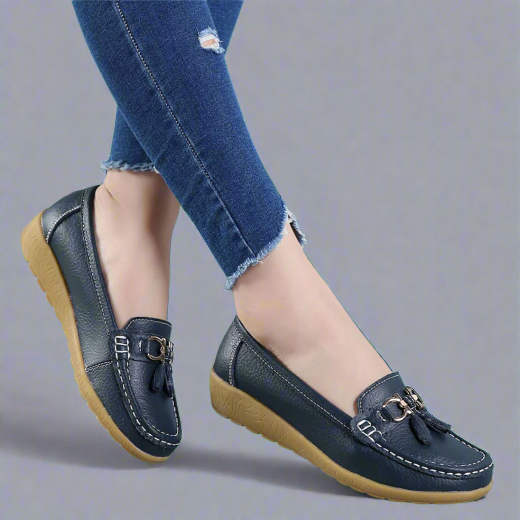 Answina | Orthopedic Half Shoes Made of Premium Leather