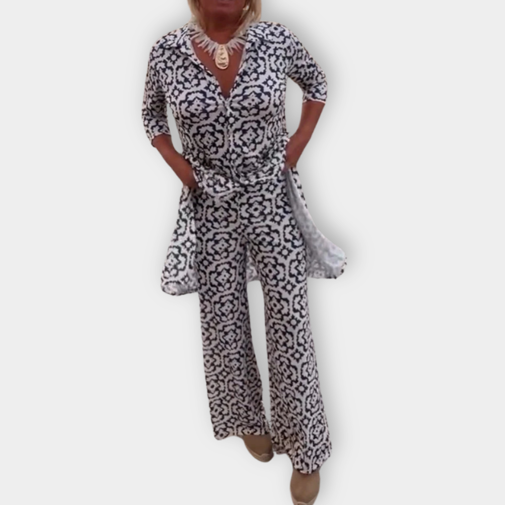 Sofiah - Printed 2-Piece Set