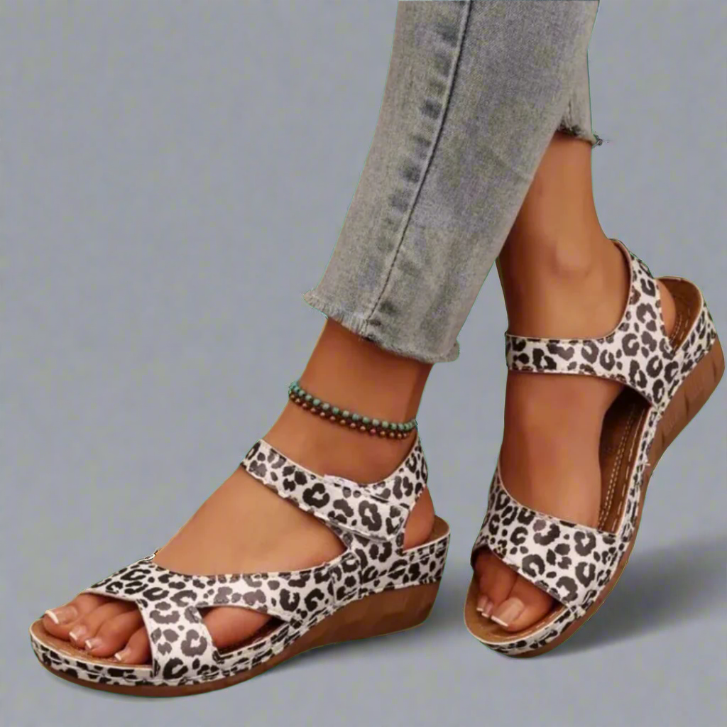 Ilona | Handmade Wedge Sandals from Premium Material