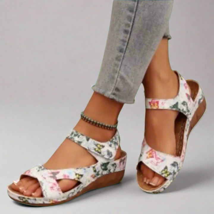 Ilona | Handmade Wedge Sandals from Premium Material