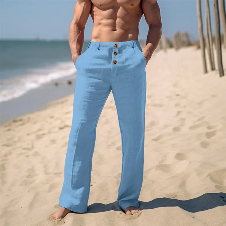 Elías - Seaside Linen Trousers