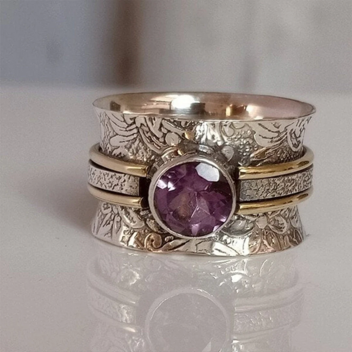 The Tessa Bohemian Crystal Meditation Ring