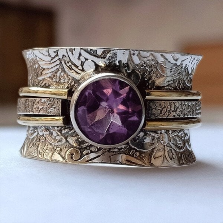The Tessa Bohemian Crystal Meditation Ring