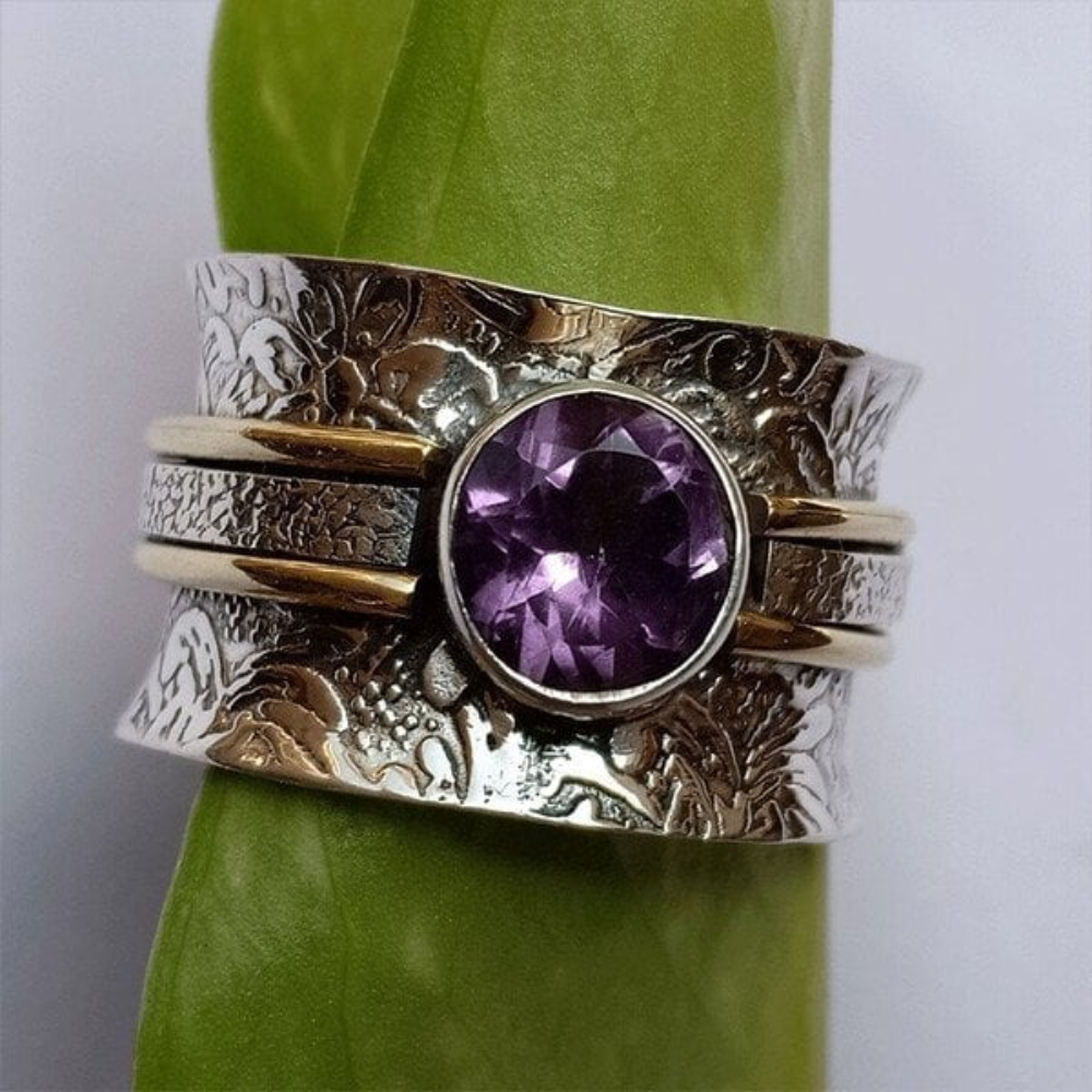 The Tessa Bohemian Crystal Meditation Ring