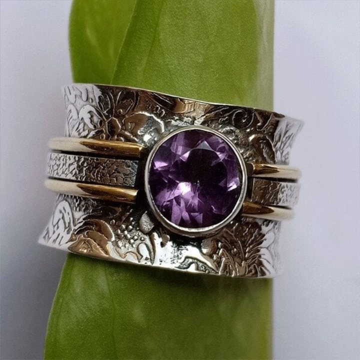 The Tessa Bohemian Crystal Meditation Ring
