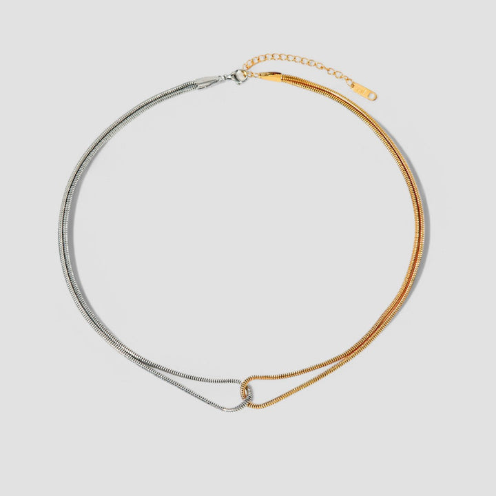 Talia™ | Two-tone Necklace