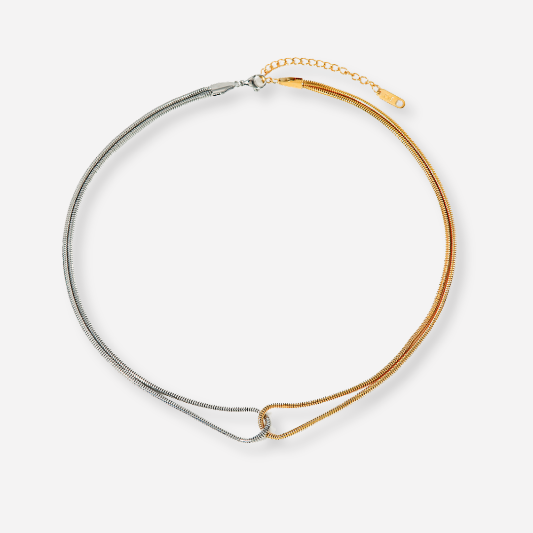 Talia™ | Two-tone Necklace