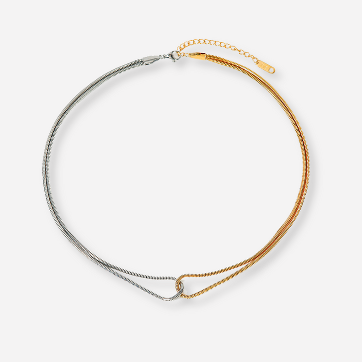 Talia™ | Two-tone Necklace