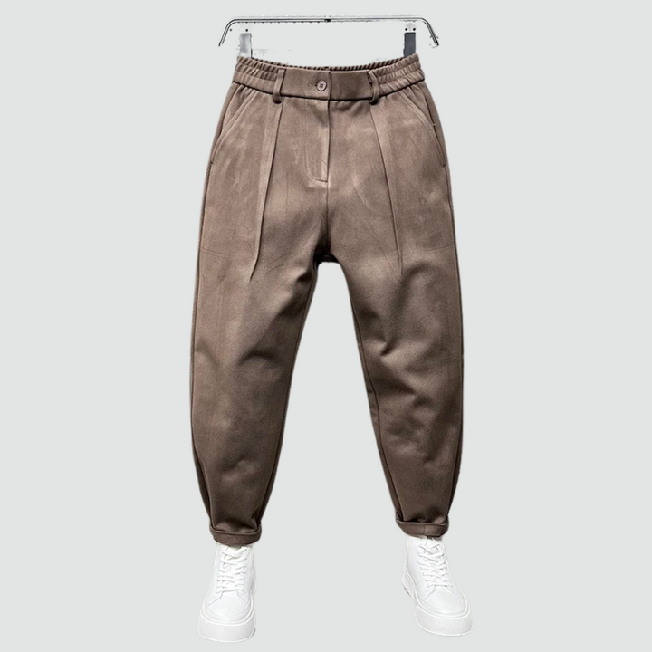 The Zaccaria Elegant Heathered Pants