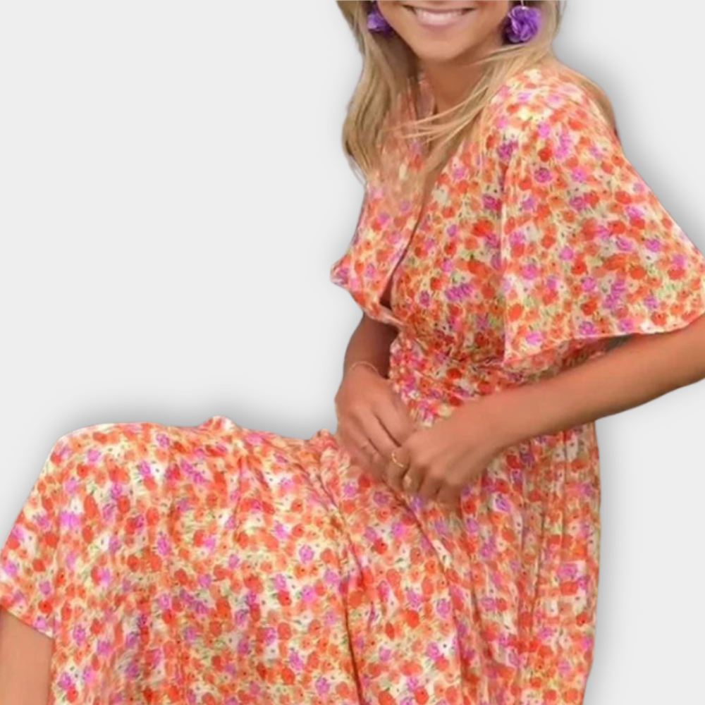 Elsie - Floral Maxi Dress