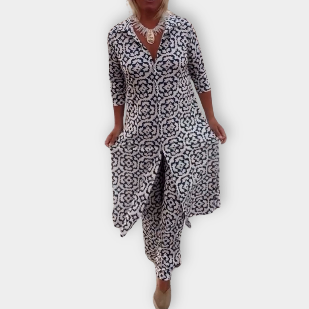 Sofiah - Printed 2-Piece Set