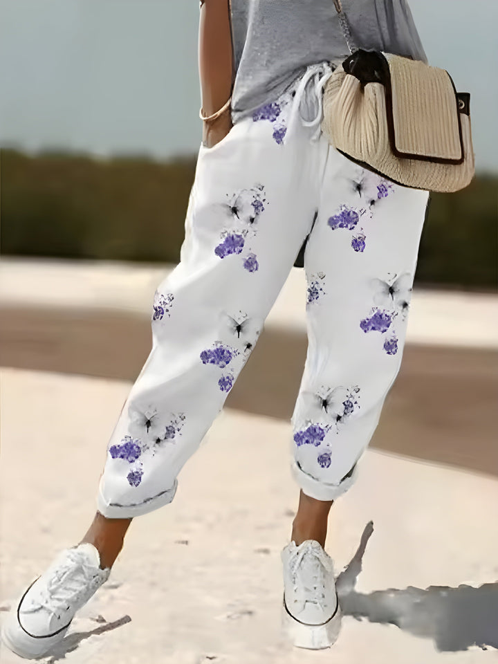 Vera | Chic breathable trouser with pattern