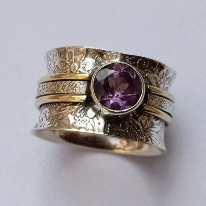 The Tessa Bohemian Crystal Meditation Ring