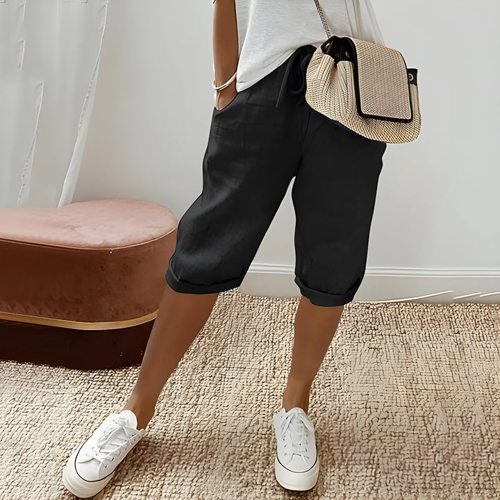 Mila | Chic breathable linen shorts