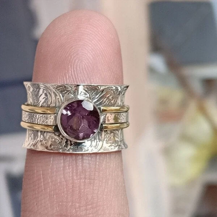 The Tessa Bohemian Crystal Meditation Ring