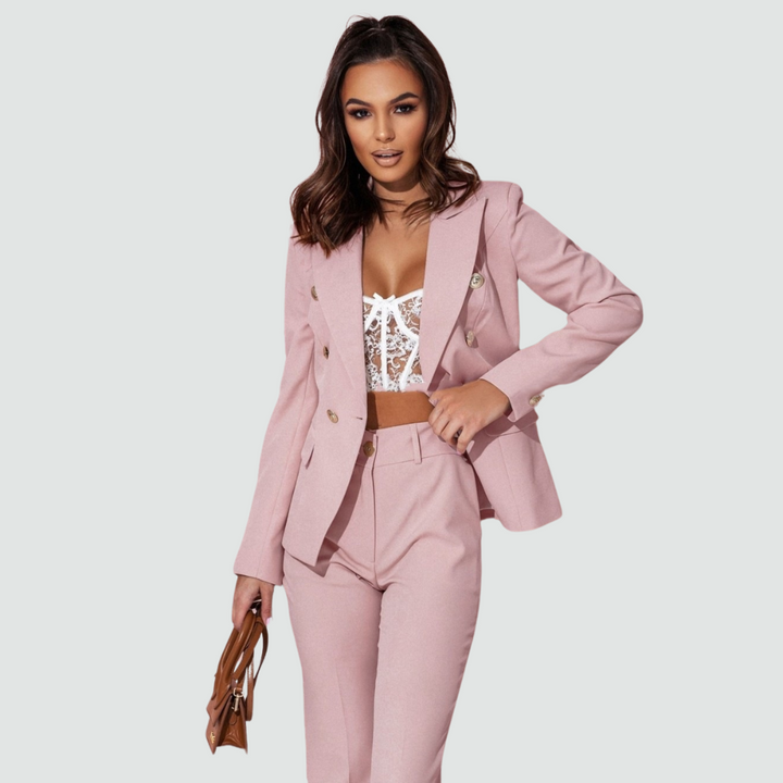 The Kam Long Sleeve Suit Ensemble