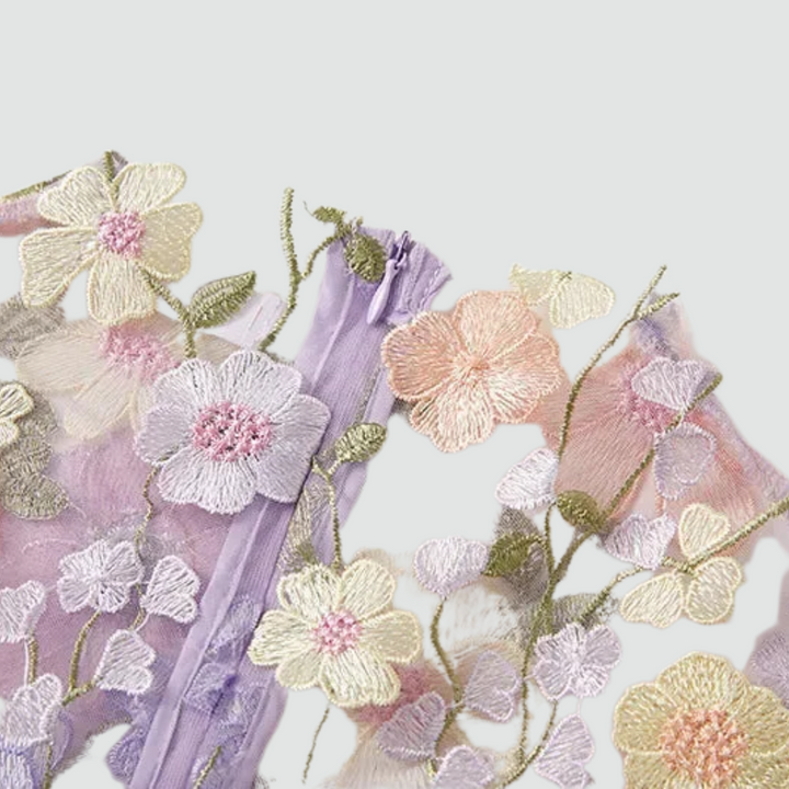 Jessica -  Floral Finesse Dress