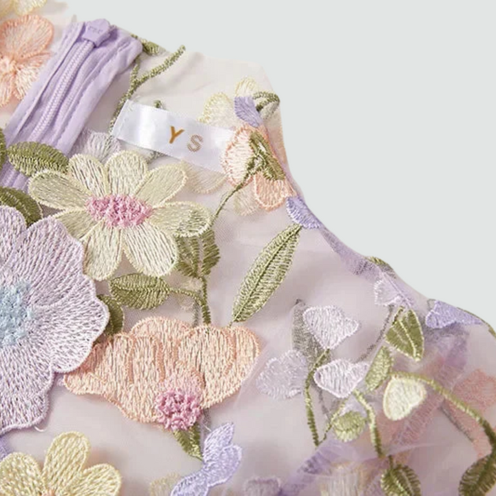 Jessica -  Floral Finesse Dress