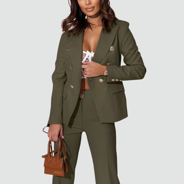 The Kam Long Sleeve Suit Ensemble