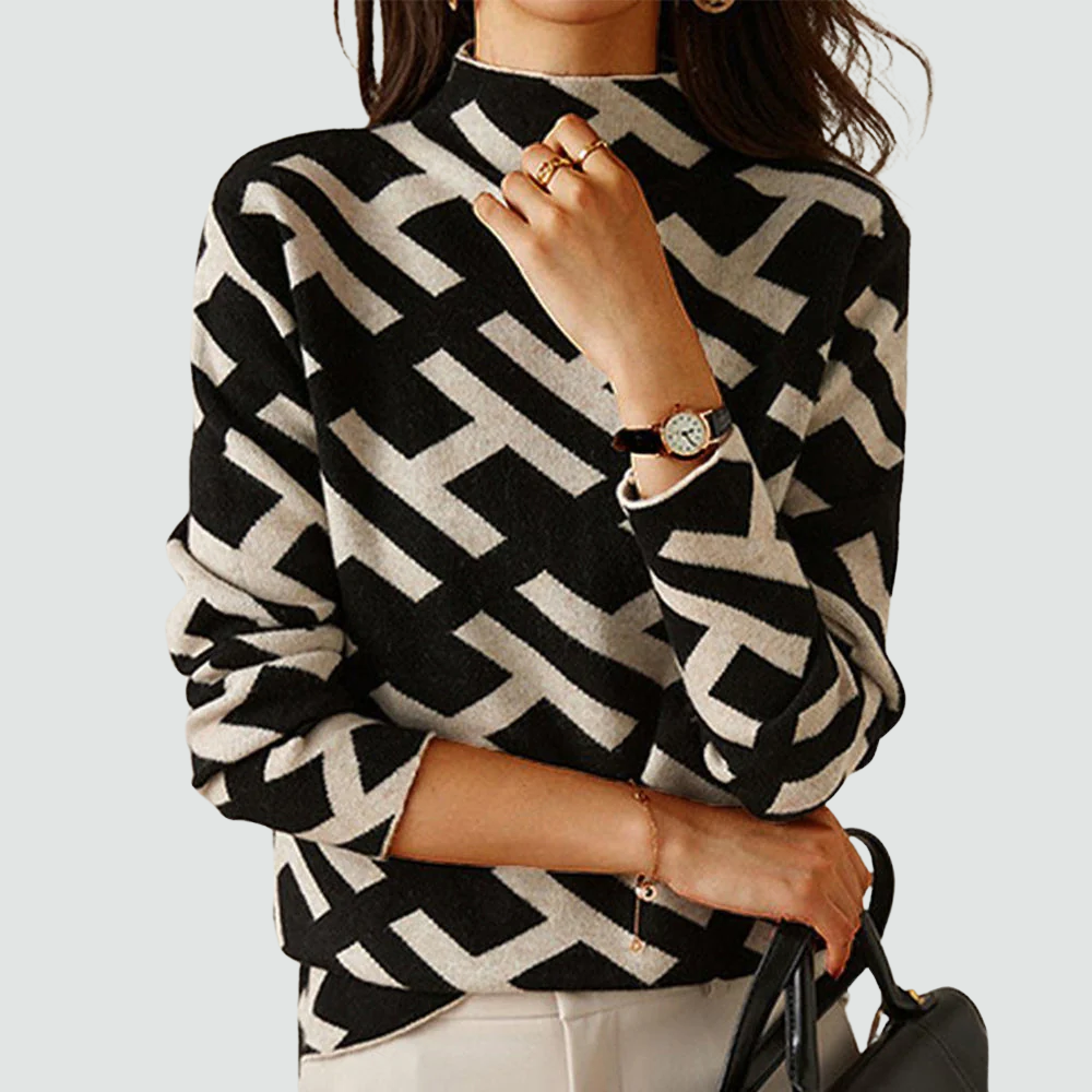 The Jessy Elegant Turtleneck Sweater
