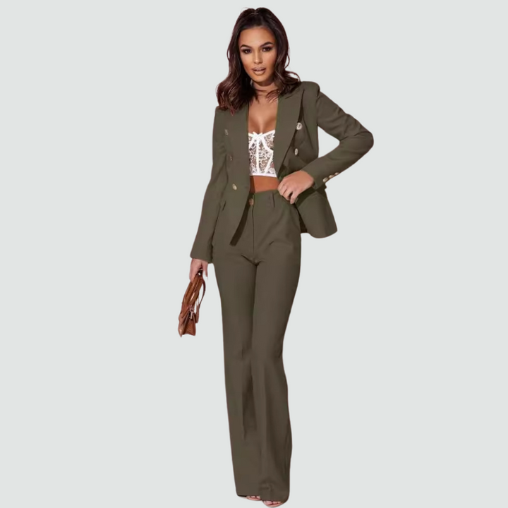 The Kam Long Sleeve Suit Ensemble