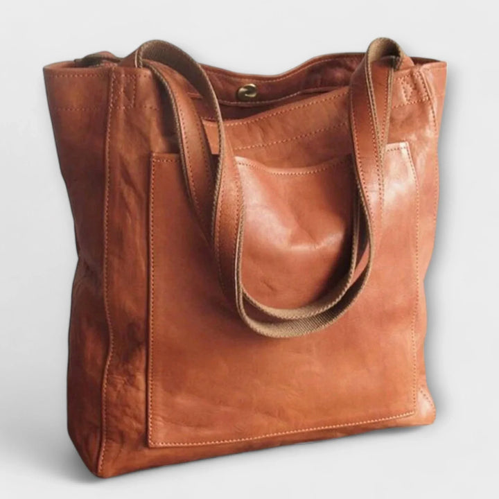 The Zara Vintage Leather Bag with Soft Leather