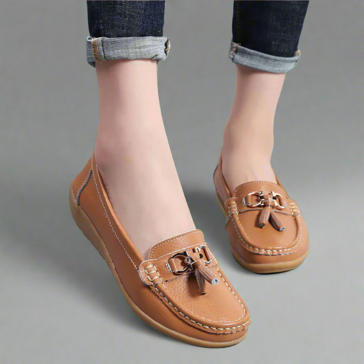 Answina | Orthopedic Half Shoes Made of Premium Leather