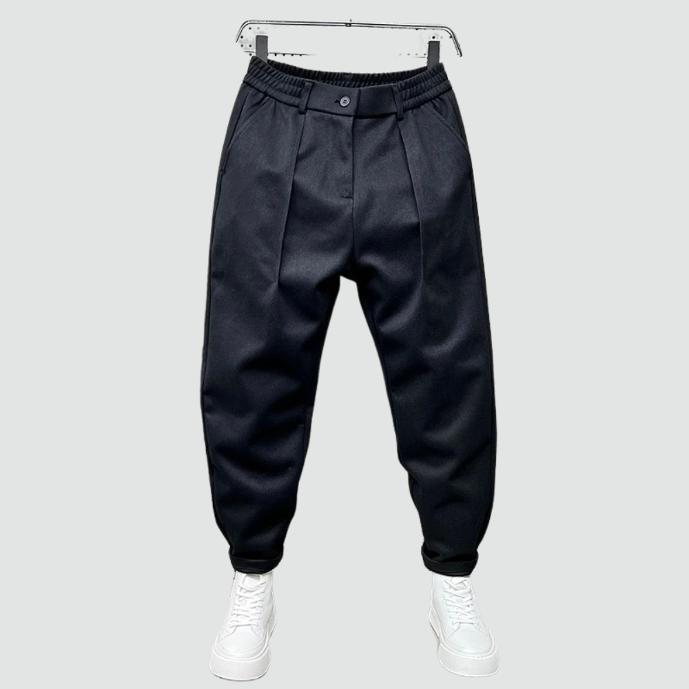 The Zaccaria Elegant Heathered Pants