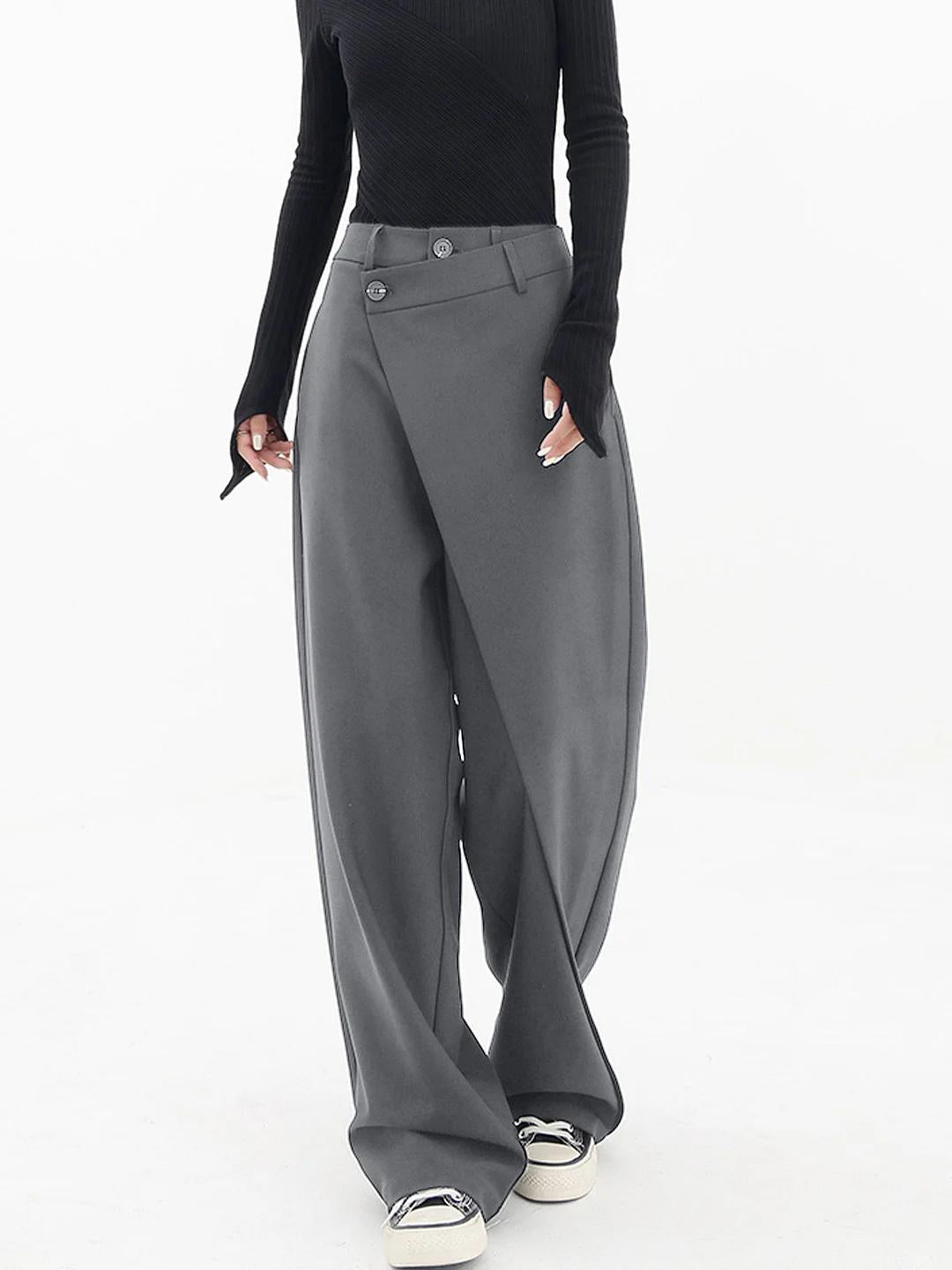 Miriam - Asymmetric Baggy Trousers