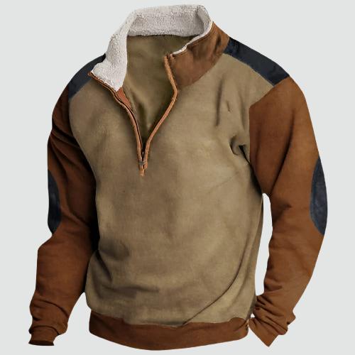 Alexis - Vintage Zip-Up Pullover