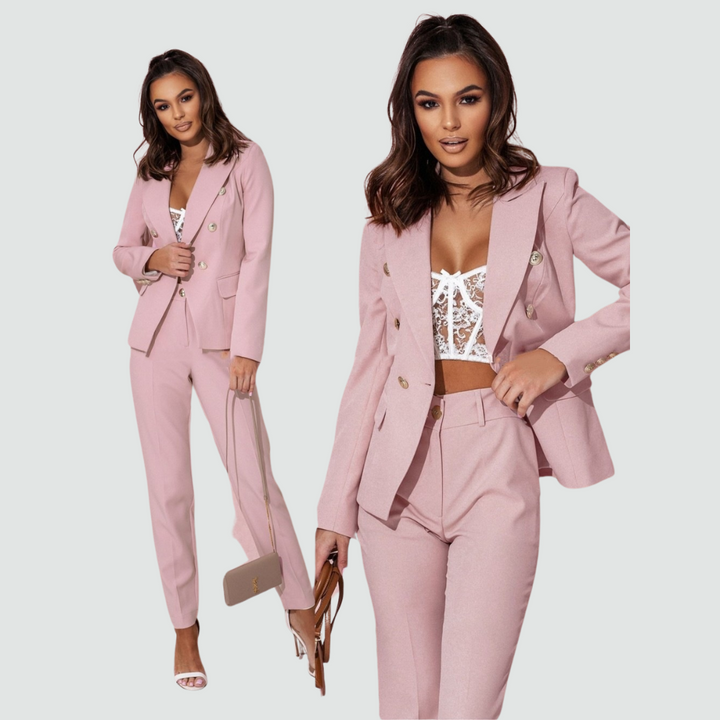 The Kam Long Sleeve Suit Ensemble